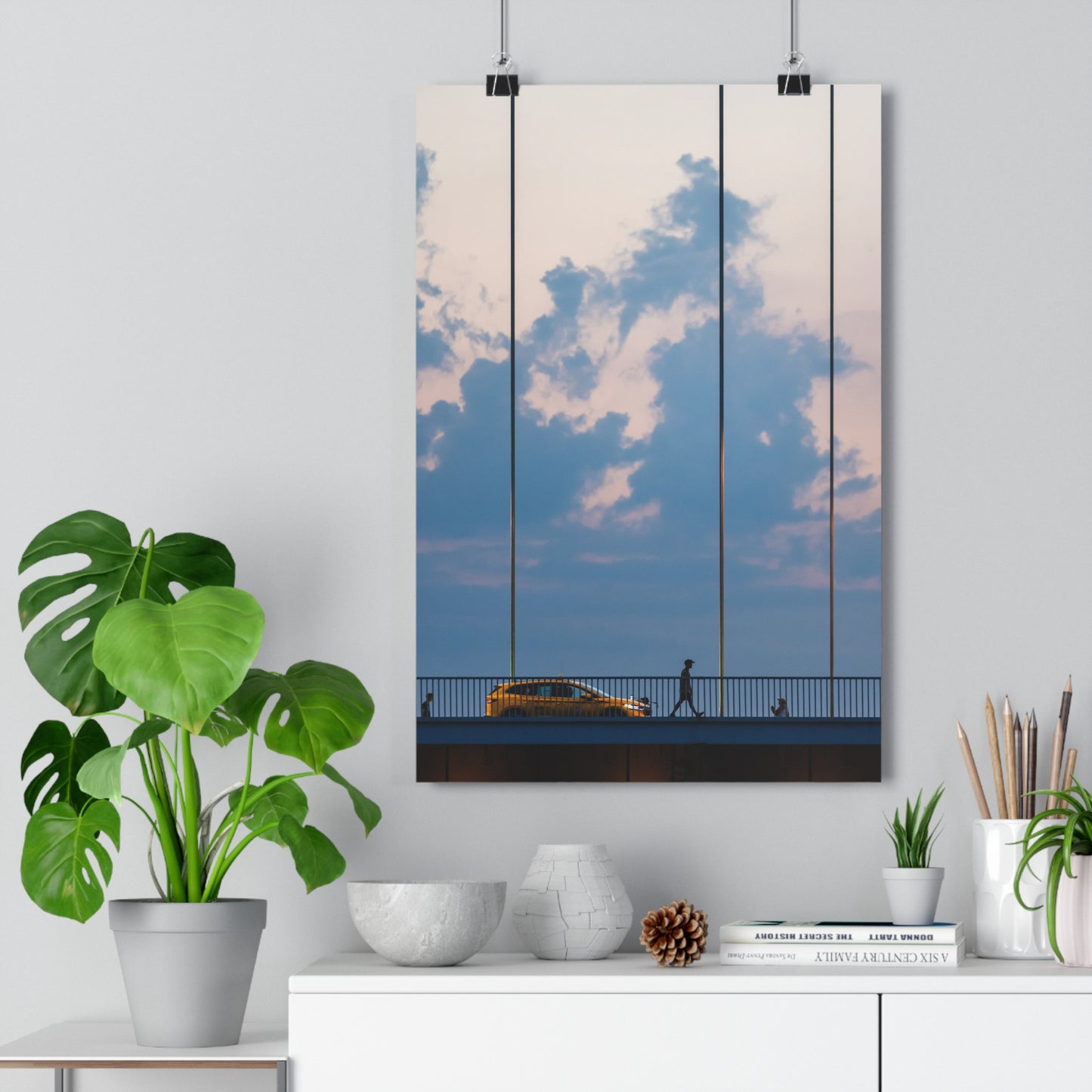 Urban Evening Giclée Art Print, Contemporary Wall Art, Cityscape Decor, Modern Home Aesthetic, Gift for Art Lovers