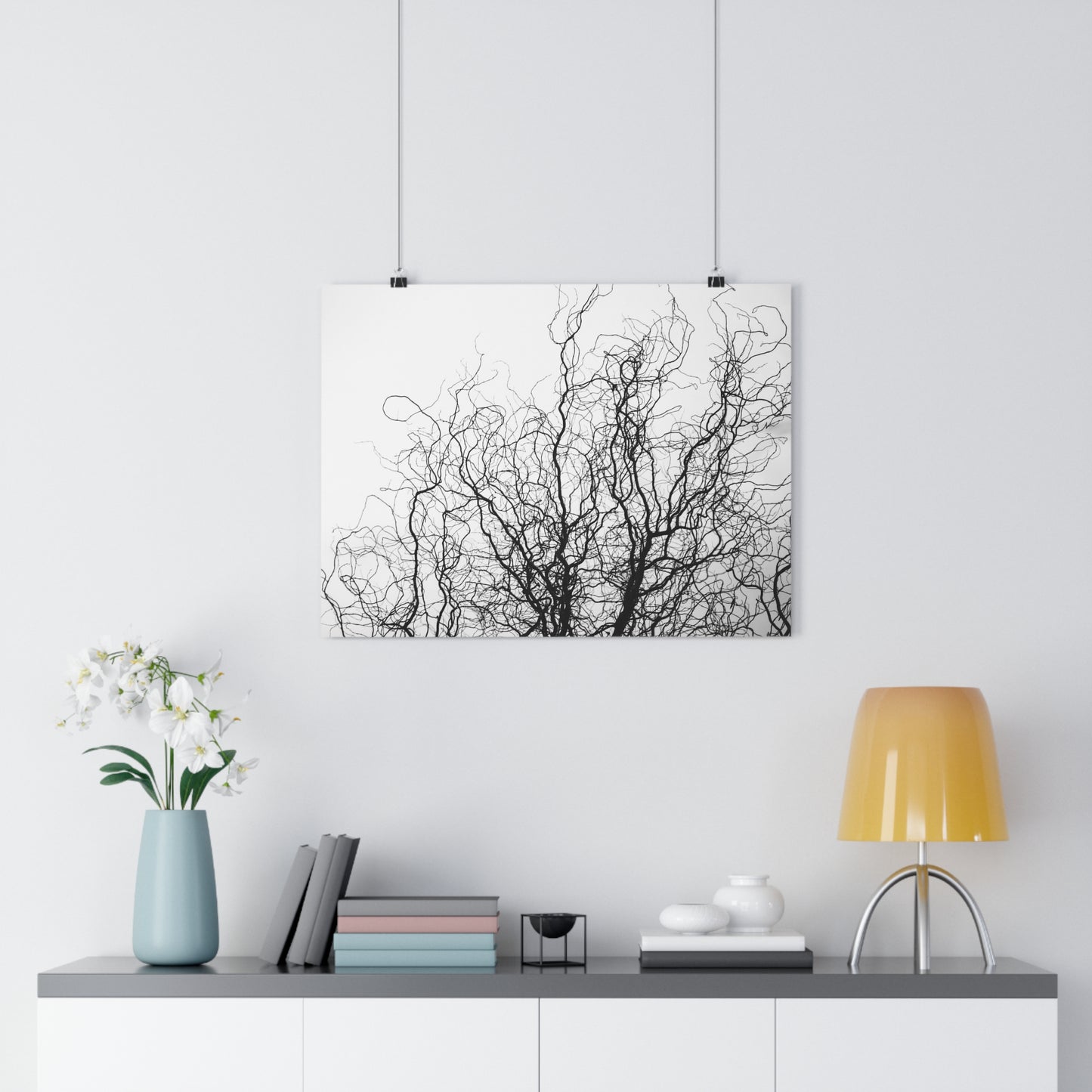 Giclée Art Print - Gnarled Bald Tree Branches