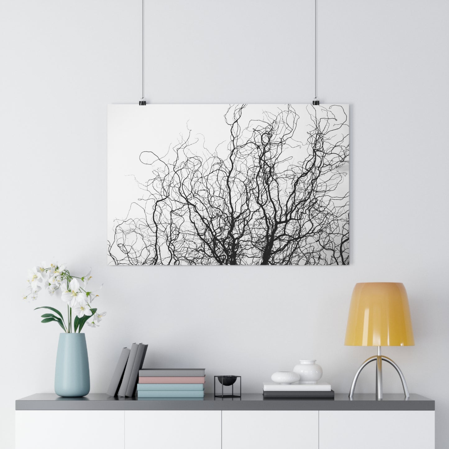 Giclée Art Print - Gnarled Bald Tree Branches