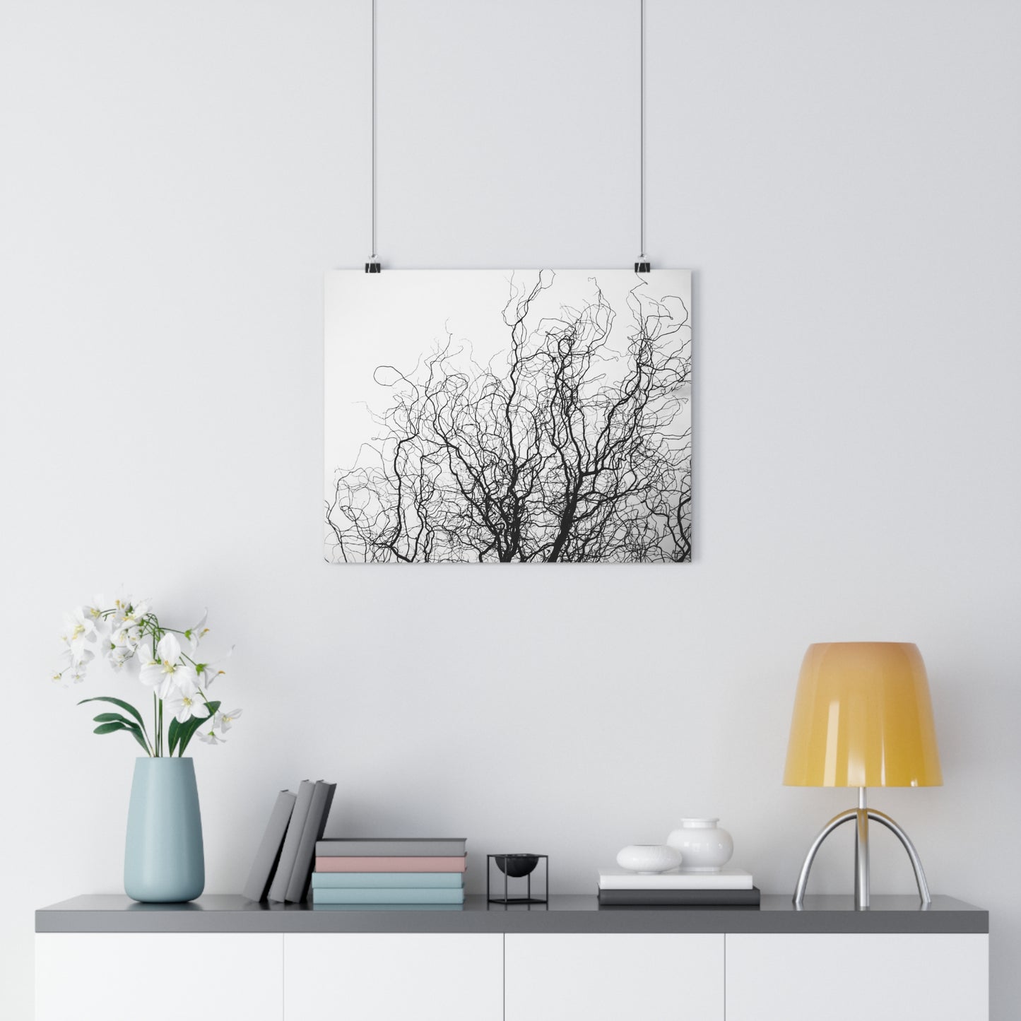 Giclée Art Print - Gnarled Bald Tree Branches