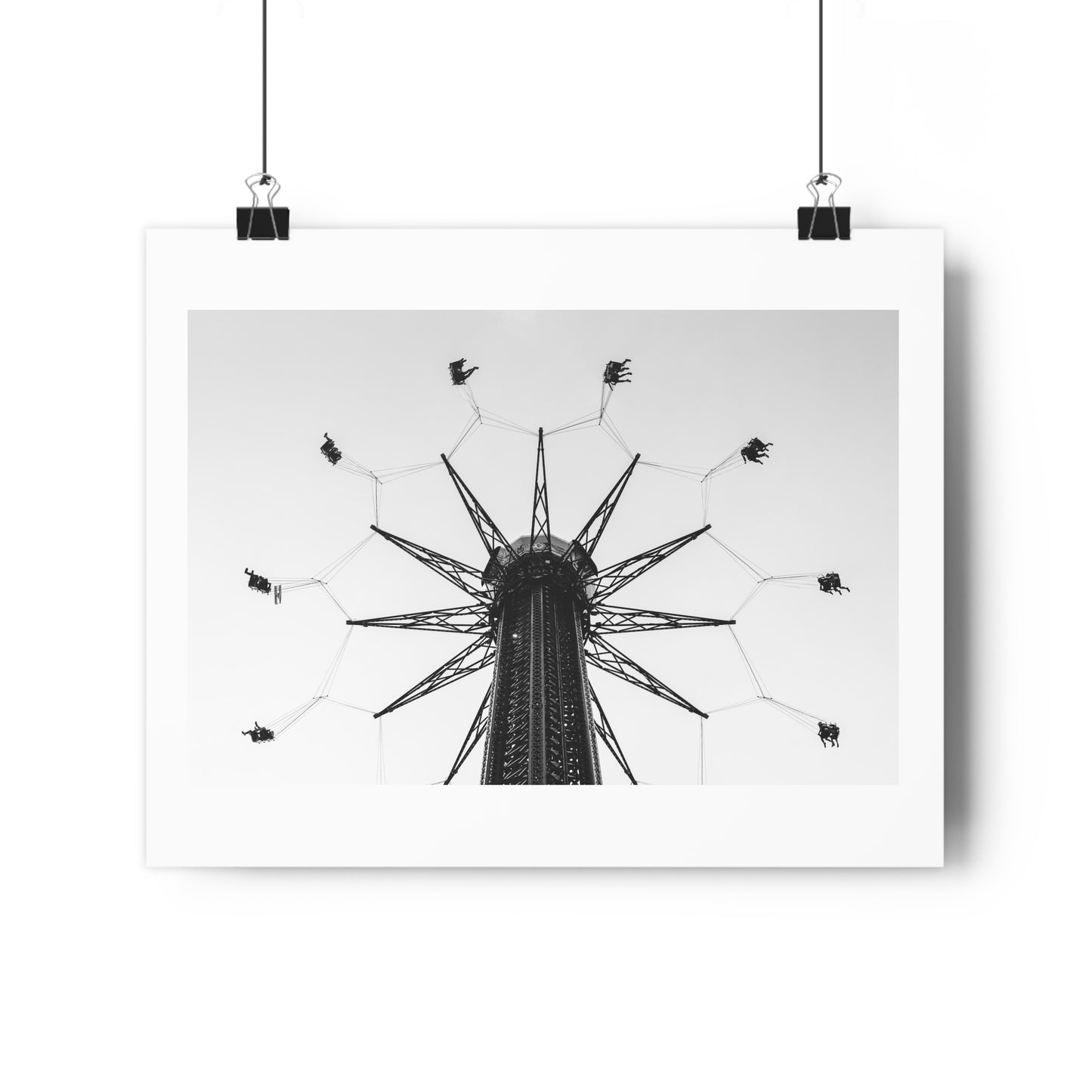 Art Print - Minimalist Carousel Photo