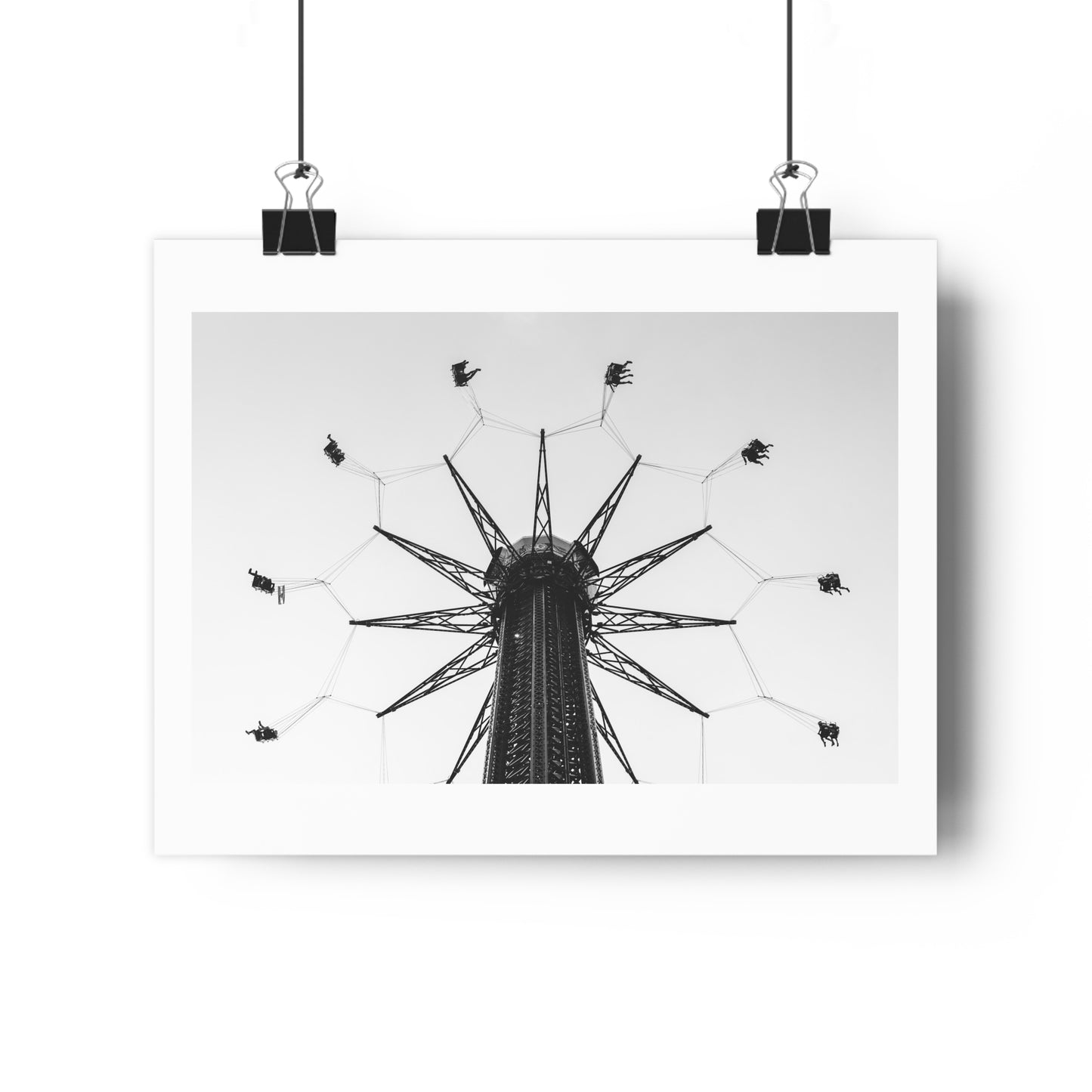 Art Print - Minimalist Carousel Photo